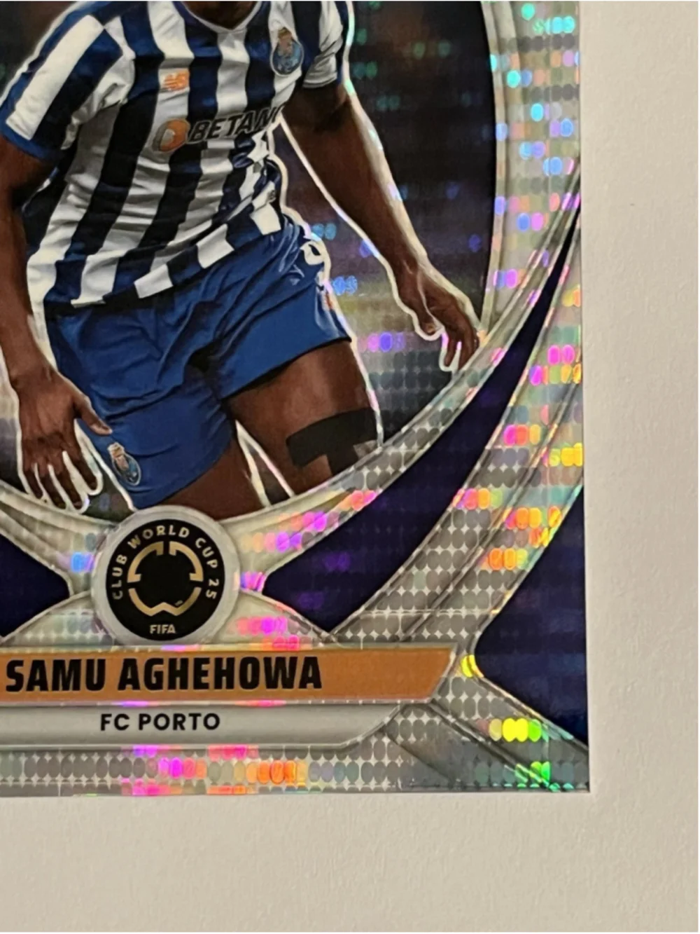 Samu Aghehowa 2025 Panini Prizm FIFA Pulsar Prizm #99 FC Porto - Picture 5 of 6